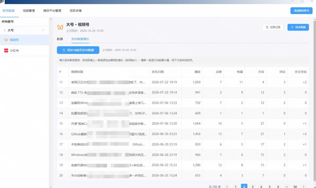 一条视频要发七八个平台,这太麻烦了?自媒体矩阵账户批量发布工具来了!开源且免费MatrixMedia插图2 一条视频要发七八个平台,这太麻烦了?自媒体矩阵账户批量发布工具来了!开源且免费MatrixMedia插图2