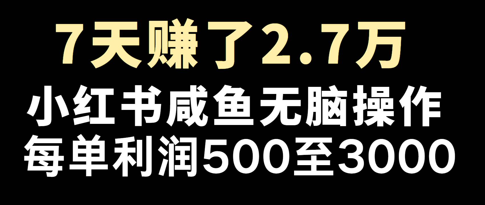 全网首发，7天赚了2.6万，2025利润超级高！-网赚副业网