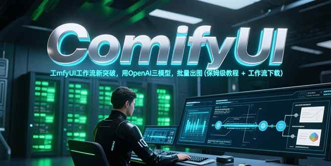 ComfyUI工作流新突破,用OpenAI三模型,批量出图(保姆级教程+工作流下载)-网赚副业网