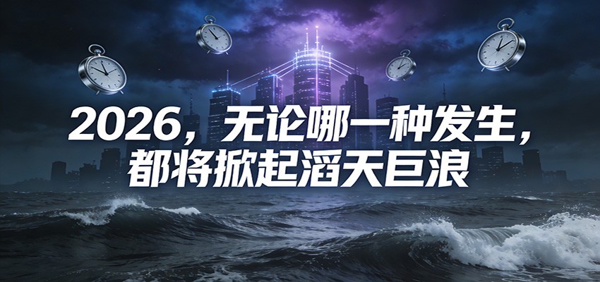 公众号付费文章：2026，无论哪一种发生，都将掀起滔天巨浪-网赚副业网