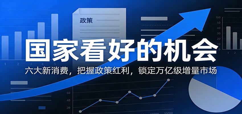 公众号付费文章:国家看好的机会,六大新消费,把握政策红利,锁定万亿级增量市场-网赚副业网