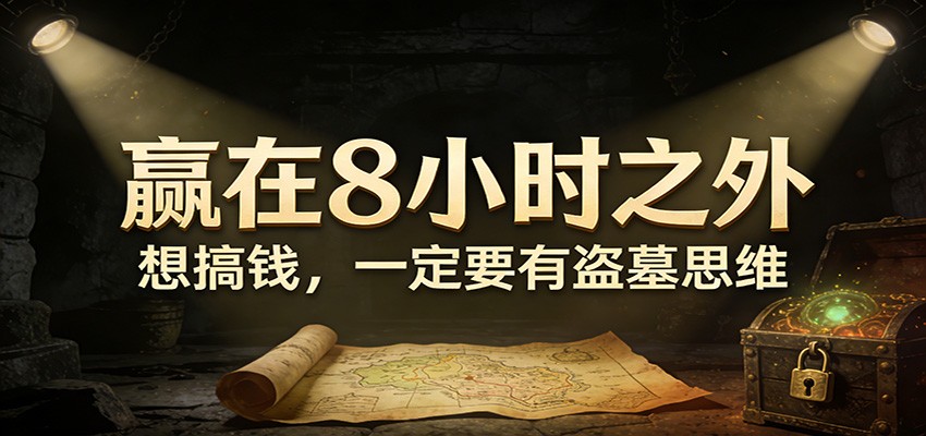 公众号付费文章《赢在8小时之外,想搞钱,一定要有盗墓思维》-网赚副业网