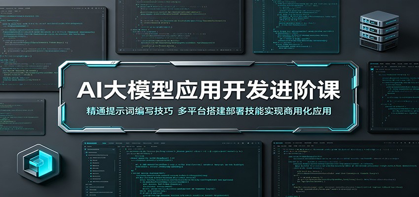 AI大模型应用开发进阶课:精通提示词编写技巧,多平台搭建部署技能实现商用化应用-网赚副业网