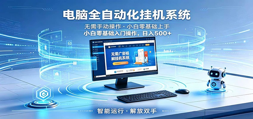 智能广告挂机无需值守,小白上手轻松实现每日增收-网赚副业网