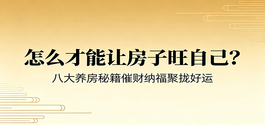 付费文章《怎么才能让房子旺自己？》八大养房秘籍催财纳福聚拢好运-网赚副业网