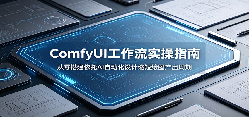 ComfyUI 工作流实操指南:从零搭建依托AI自动化设计缩短绘图产出周期-网赚副业网