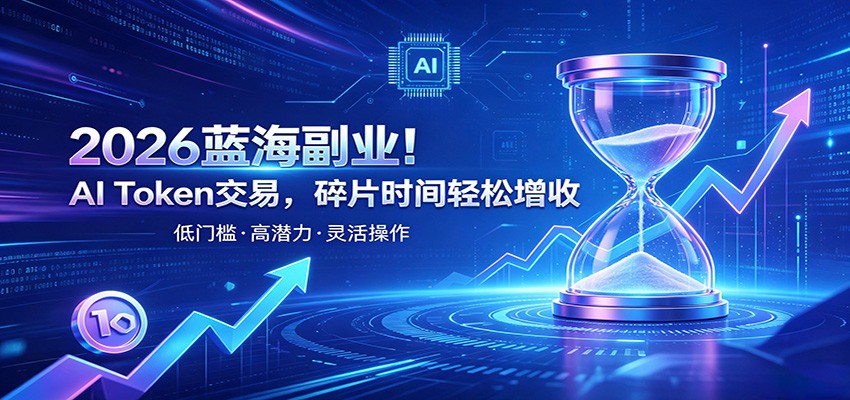 AI Token算力赛道!普通人可入局的数字副业,零门槛快速起步-网赚副业网