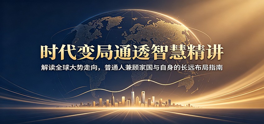 时代变局通透智慧精讲:解读全球大势走向,普通人兼顾家国与自身的长远布局指南-网赚副业网