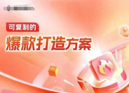 天猫电商爆款运营,可复制的爆款打造方案(线下内训课录音+字幕)-网赚副业网