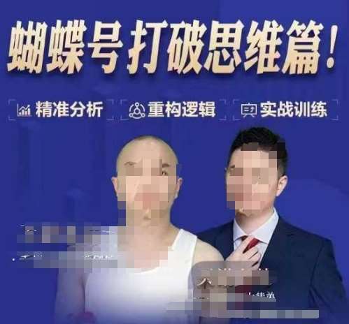 天诺老吴蝴蝶号50节线上课,蝴蝶号打破思维篇-网赚副业网