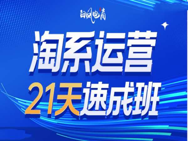 淘系运营21天速成班35期,年前最后一波和2025方向-网赚副业网