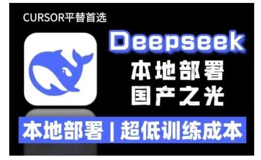 2025年deepseek R1 大型模型本地安装部署(文件+教程)本地部署,超低训练成本-网赚副业网