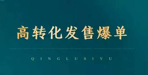 高转化发售爆单,引爆私域成交,打破运营全链-网赚副业网