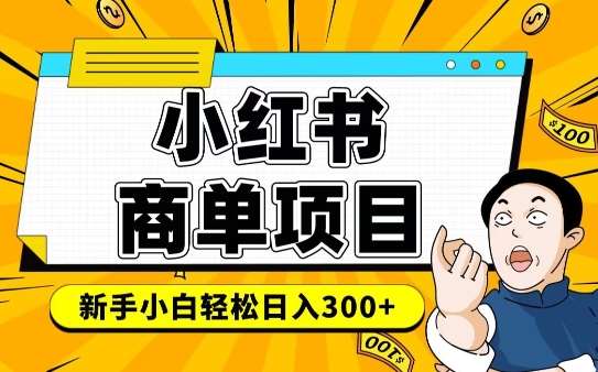 小红书千粉商单,稳定快速变现项目,实现月入6-8k并不是很难-网赚副业网