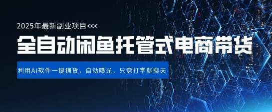 【闲鱼全自动电商带货】三年磨一剑,一朝露锋芒,长期稳定项目,单日稳定变现5张【揭秘】-网赚副业网