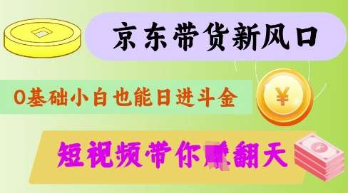 最新京东短视频带货代运营秘籍,轻松躺挣【揭秘】-网赚副业网