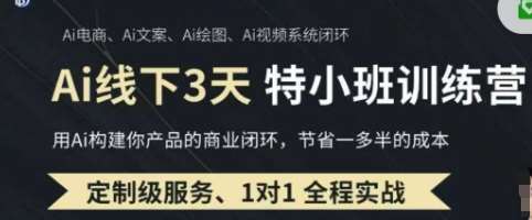 AI实操培训第20-21期线下,0基础保姆级教程,3月最新整理,企业获客、降本增效、打造超级个体-网赚副业网
