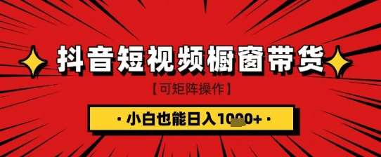 抖音短视频食品橱窗带货,小白轻松上手日入1k+【揭秘】插图 抖音短视频食品橱窗带货,小白轻松上手日入1k+【揭秘】插图