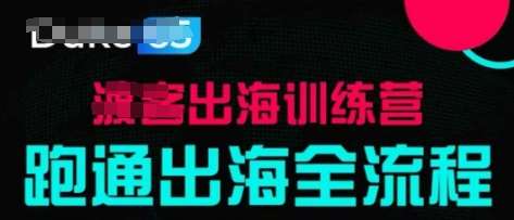 出海训练营基础课，​跑通出海全流程，实战案例拆解-网赚副业网