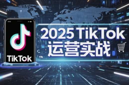 2025TikTok电商运营,掌握TikTok店铺运营核心技巧,实现低成本高转化-网赚副业网