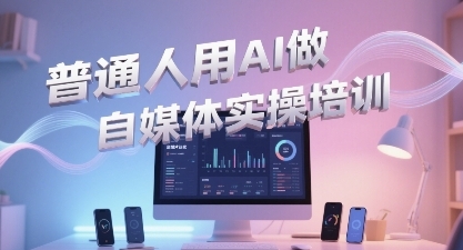 普通一个人用AI做自媒体，助你轻松开启AI自媒体创作之路-网赚副业网