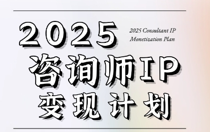 7天构建咨询师变现系统，2025咨询师IP变现计划训练营-网赚副业网