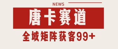 唐卡赛道私域引流获客 自热矩阵SOP日引流99+精准客资【揭秘】-网赚副业网