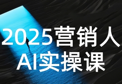 2025营销人Al实操课,AI营销抢跑实战,从Prompt到方案,效率碾压同行-网赚副业网