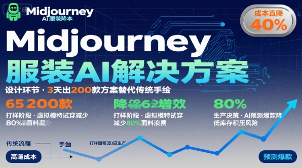 AI在服装领域的运用,使用midjourney做服装辅助企业降低成本-网赚副业网