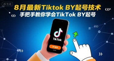 8月最新Tiktok搬运起号技术,手把手教你学会TikTok搬运起号-网赚副业网