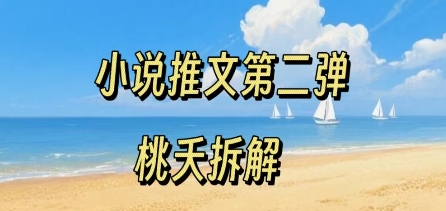 小说推文项目操作全流程第二弹,0粉就能做,门槛低非常适合新手-网赚副业网