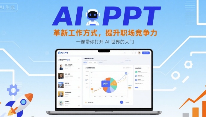 AI+PPT:革新工作方式,提升职场竞争力,一课带你打开 AI 世界的大门-网赚副业网