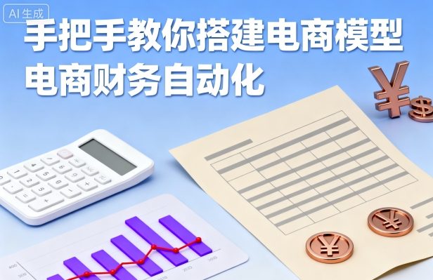 手把手教你搭建电商模型-电商财务自动化-网赚副业网