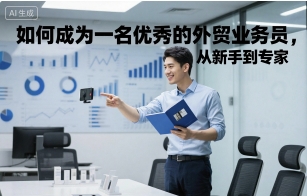 如何成为一名优秀的外贸业务员,从新手到专家-网赚副业网