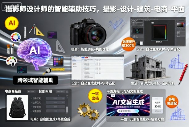 摄影师设计师的智能辅助技巧,摄影-设计-建筑-电商-平面-网赚副业网