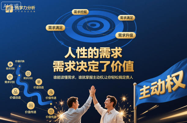 人性的需求,需求决定了价值,谁能读懂需求,谁就掌握主动权,让你轻松搞定贵人【文档】-网赚副业网