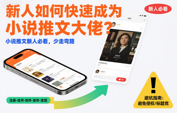 新人如何快速成为小说推文大佬?小说推文新人必看,少走弯路-网赚副业网