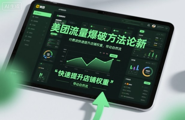 美团流量爆破方法论,付费流快速提升店铺权重,带动自然流-网赚副业网