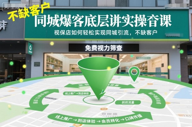 同城爆客底层实操课,视保店如何轻松实现同城引流,不缺客户!-网赚副业网