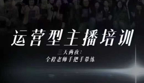 婉婉运营型主播培训线下课,主播四大能力,十小时线下录像+字幕,内容比线上课干-网赚副业网