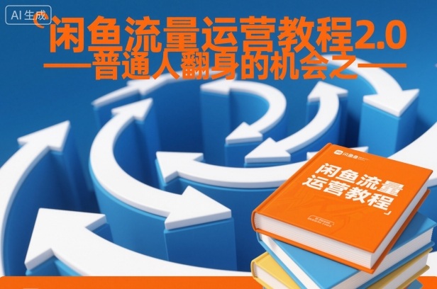 闲鱼流量运营教程2.0——普通人翻身的机会之一-网赚副业网