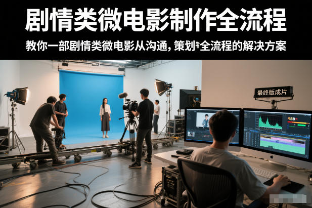 剧情类微电影制作全流程,教你一部剧情类微电影从沟通,策划到拍摄制作全流程的解决方案-网赚副业网