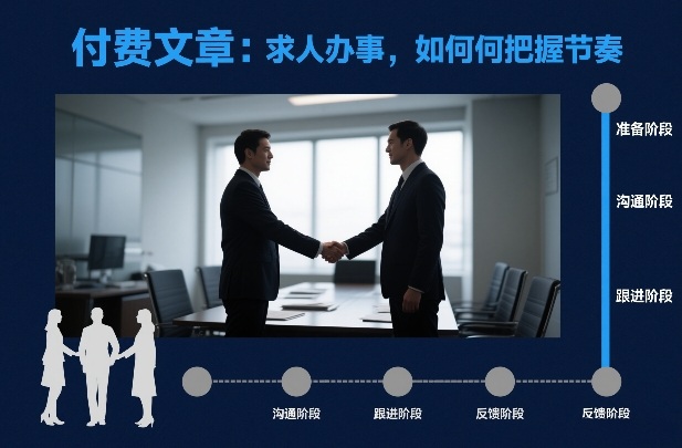 付费文章:求人办事,如何把握节奏-网赚副业网