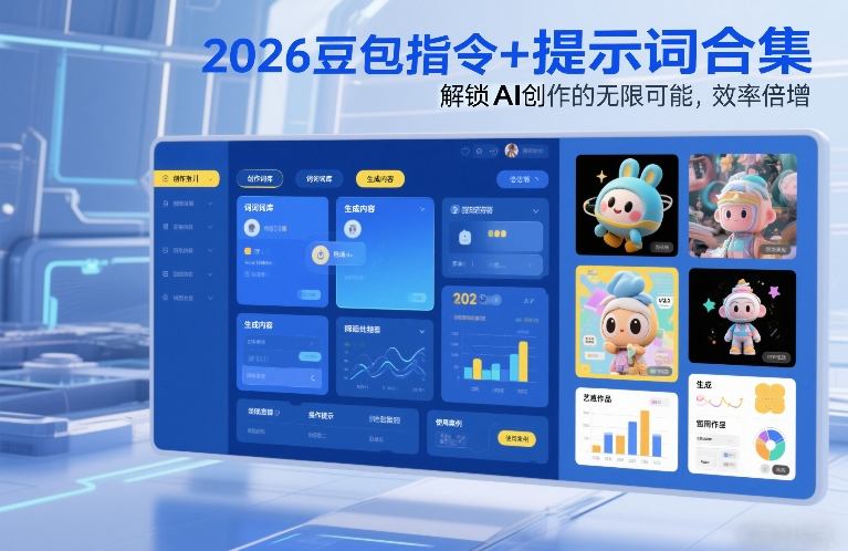 2026豆包指令+提示词合集,解锁AI创作的无限可能,效率倍增-网赚副业网