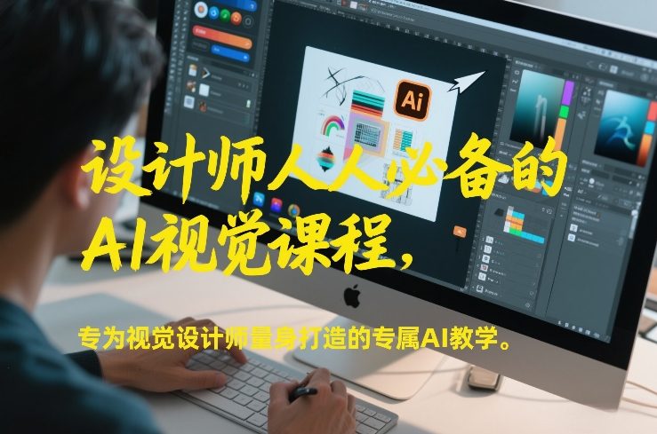 设计师人人必备的AI视觉课程,专为视觉设计师量身打造的专属AI教学-网赚副业网