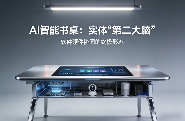 AI智能书桌搭建,构建你的实体“第二大脑”,软件硬件协同的终极形态-网赚副业网