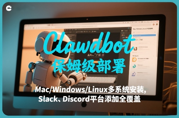 Clawdbot保姆级部署,从入门介绍、Mac/Windows/Linux多系统安装,到Slack、Discord平台添加全覆盖-网赚副业网