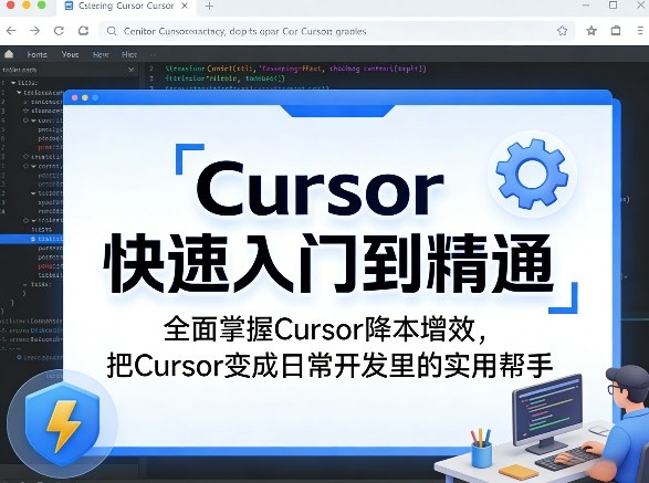 Cursor快速入门到精通，全面掌握Cursor降本增效，把Cursor变成日常开发里的实用帮手-网赚副业网
