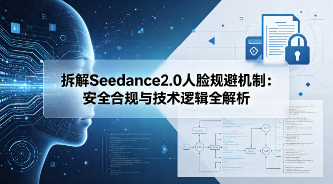 拆解Seedance2.0人脸规避机制:安全合规与技术逻辑全解析-网赚副业网