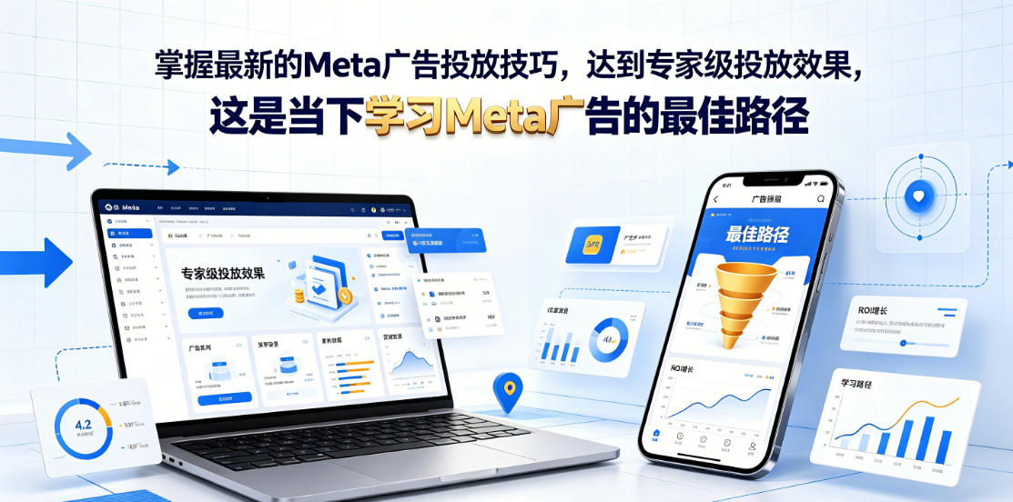 掌握最新的Meta广告投放技巧,达到专家级投放效果,这是当下学习Meta广告的最佳路径【原创双语字幕】-网赚副业网